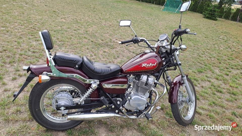 Honda cmx 250 rebel stan idealny Tykocin