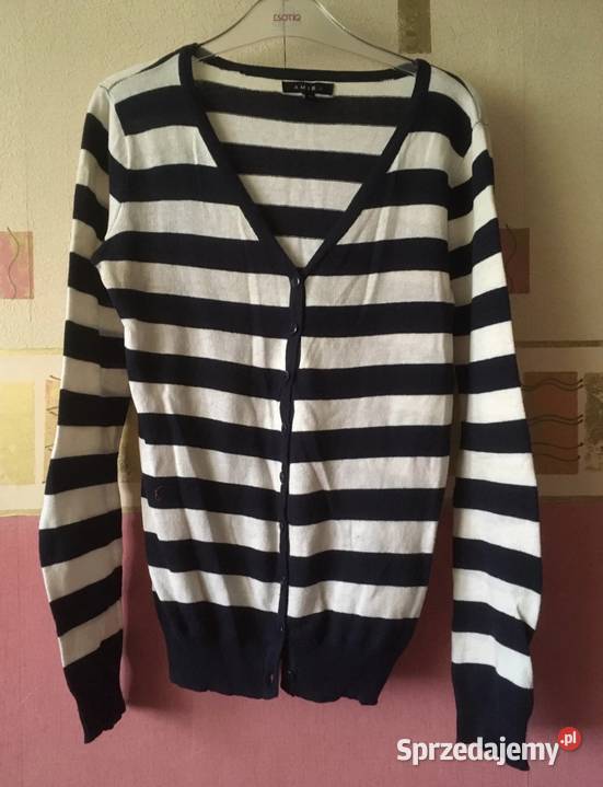 Sweterek sweter rozpinany na guziki Basic Prosty Leszno sprzedam