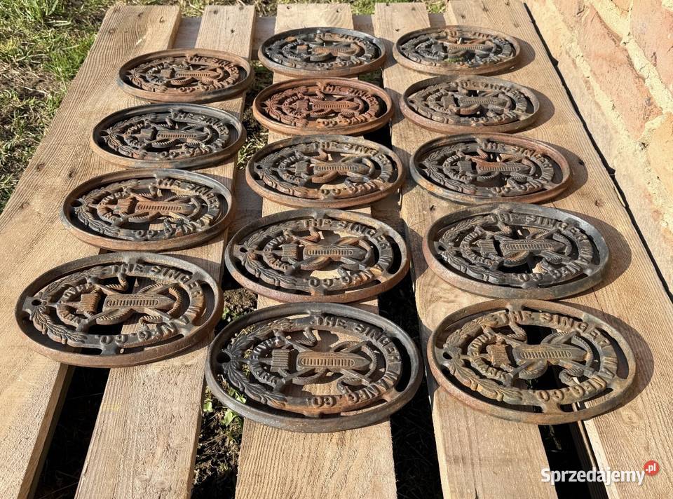 SINGER EMBLEMAT STARA MASZYNA DO SZYCIA