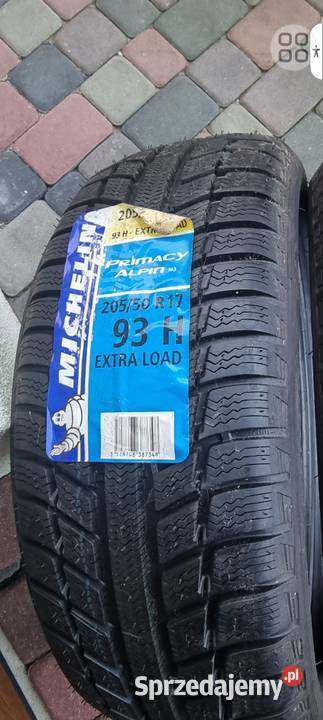 Nowe opony zimowe Michelin 2055017 zachodniopomorskie Trzebiatów