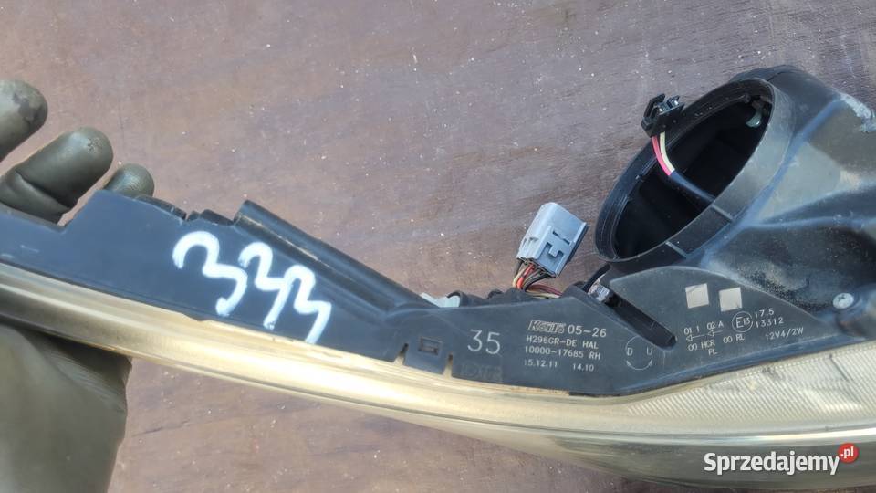 TOYOTA AVENSIS T27 LIFT PRAWA LAMPA PRZÓD Ruda Śląska