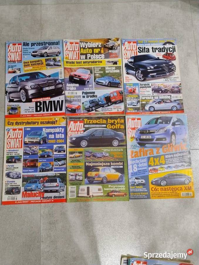 Gazetyczasopisma AutoŚwiatMotoryzacja 100 9805r Kraków