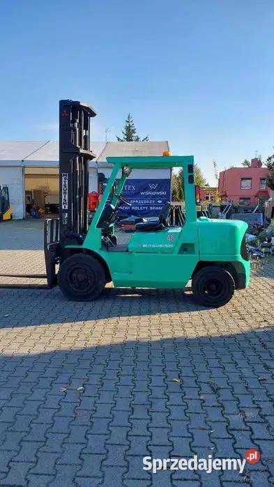 Mitsubishi FD45K Spalinowy wózek widłowy 45 ton Poznań