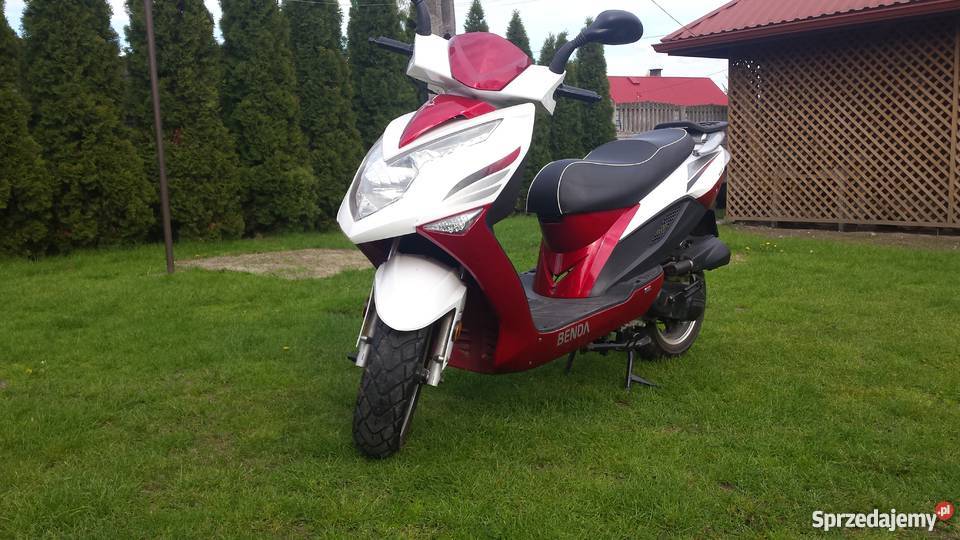 Skuter Benda Hunter 50 NOWY kufry Motoryzacja Rzeszów