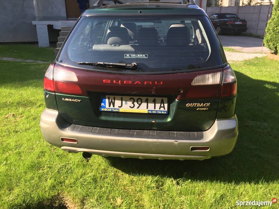 SUBARU OUTBACK 19992000 25 WOLNOSSAK PRYWATNIE benzyna+LPG Warszawa sprzedam