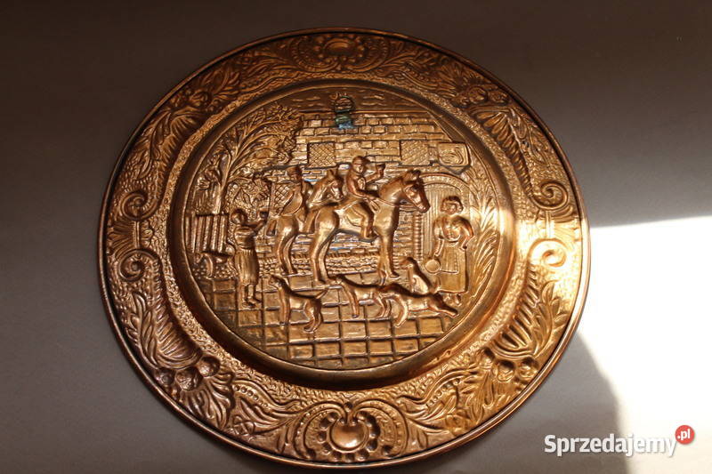 Dekoracyjny talerz miedziany 242 FiaF Szczecin sprzedam