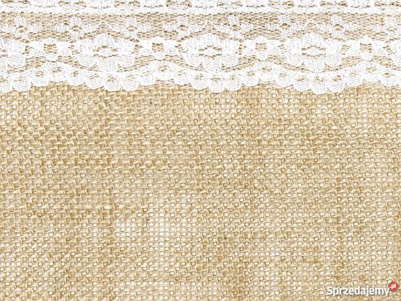 Bieżnik Jutowy na stół WESELE ŚWIĘTA dolnośląskie Wrocław