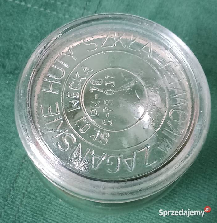 Słoik Weck z pokrywką weka PRL Zbylitowska Góra