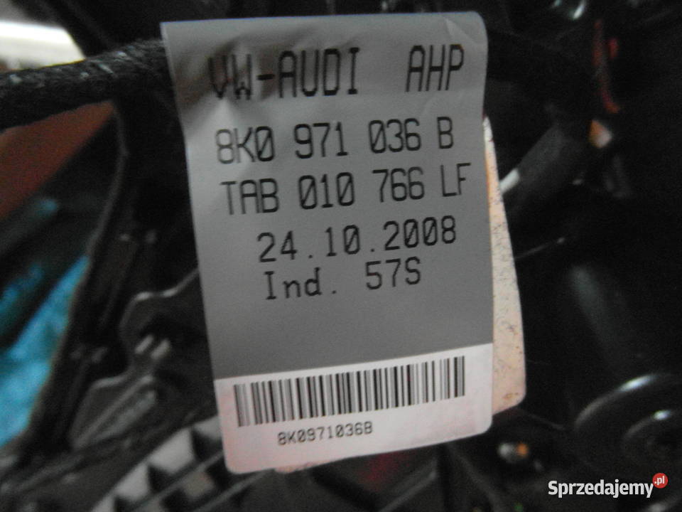 el instalacja drzwi Audi A4 S4 B8 8K0971036B zachodniopomorskie Szczecin