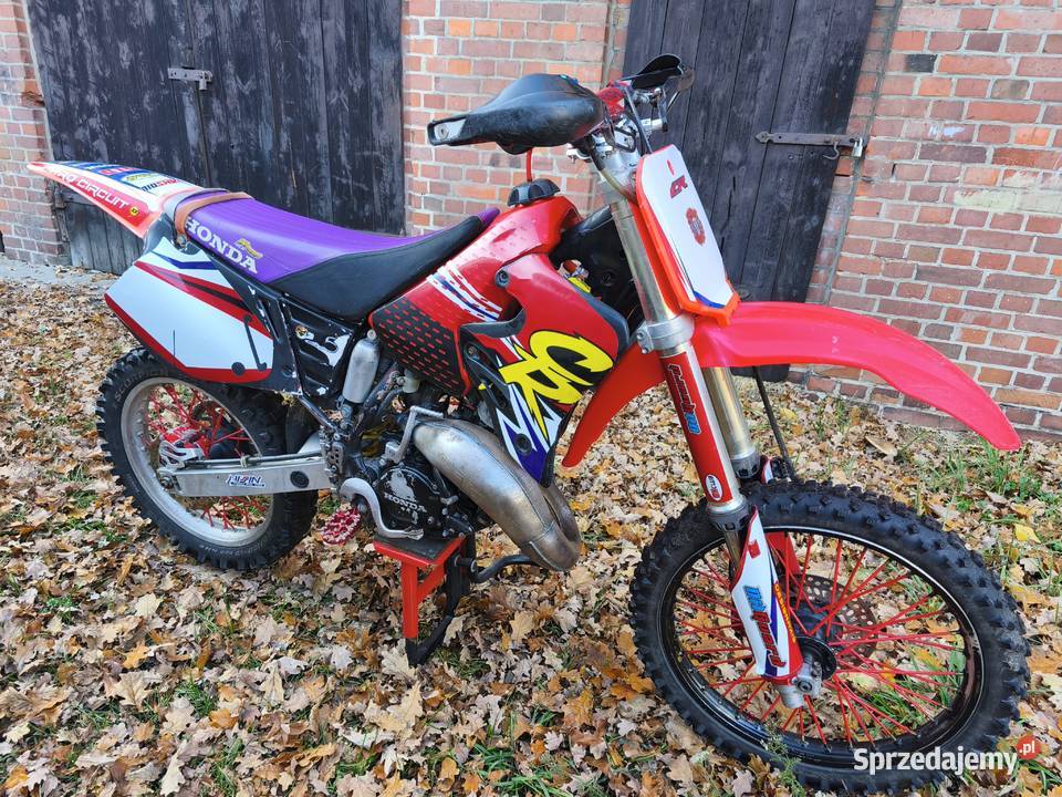 Honda CR 125 2T Dep Pipes Rental DID 2118 25km wielkopolskie Bralin