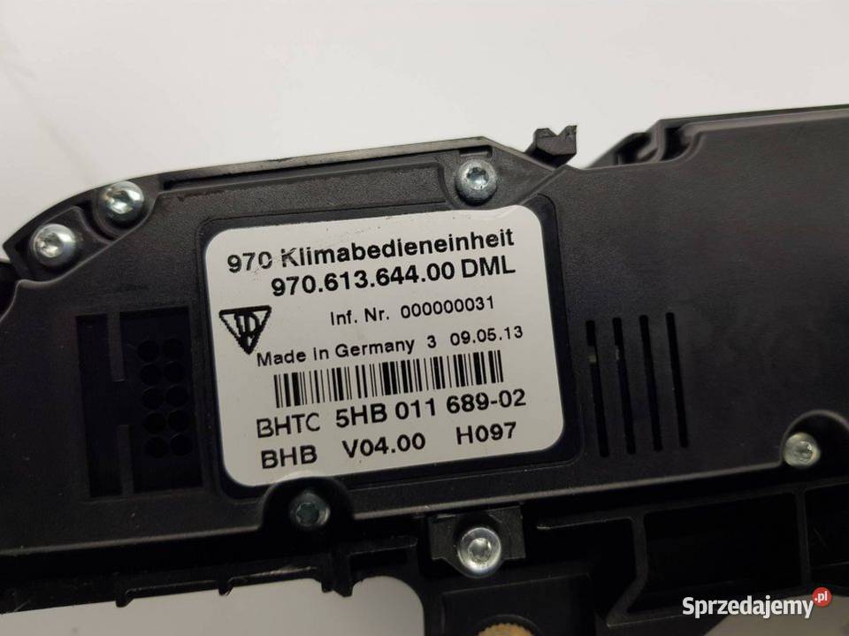 PANEL STEROWANIE MMI 97065320553 PORSCHE osobowe kujawsko-pomorskie sprzedam