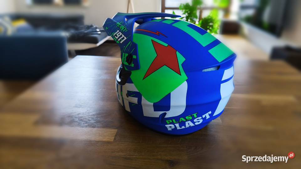 kask motocyklowy UFO rozmiar S 5556 śląskie Sosnowiec