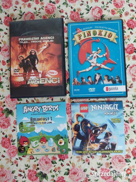 Bajki gra filmy dzieci na płycie CD zestaw 4