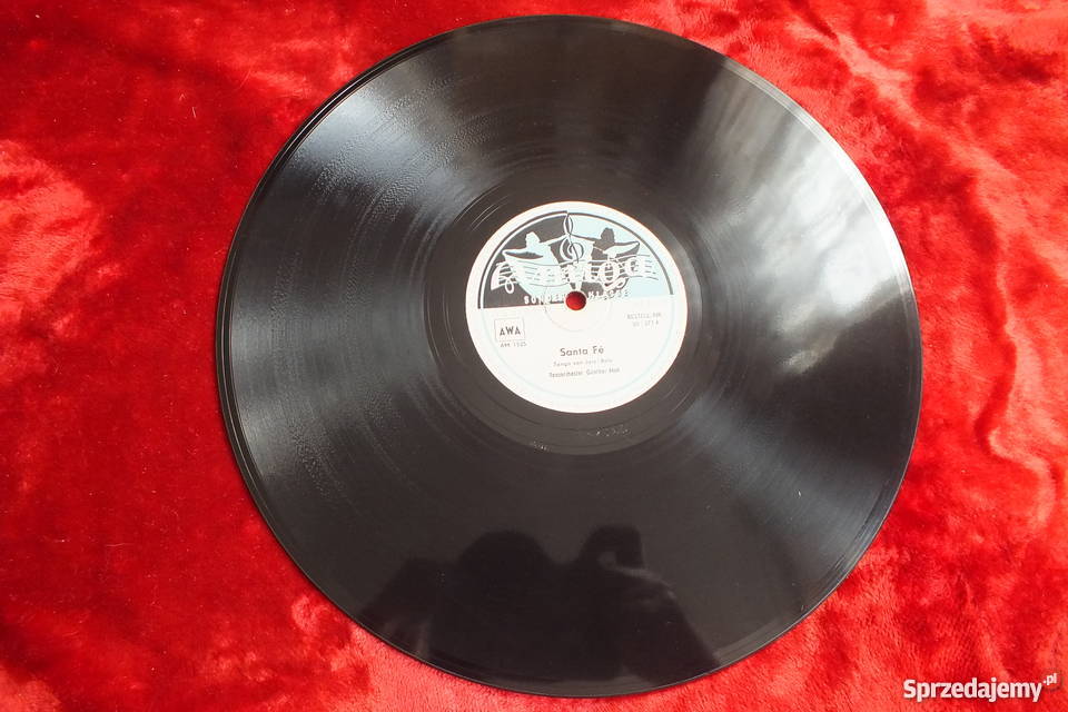 Płyta winylowa szelakowa niemiecka gruba ciężka Żary