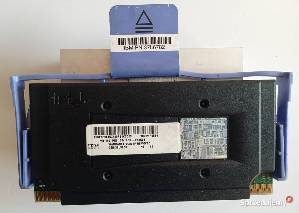 Intel Pentium III P3 1000 MHz SLOT 1 Procesor Zalesie-Kolonia