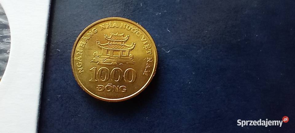 Stare monety 1000 dong 2003 WIetnam Lesko