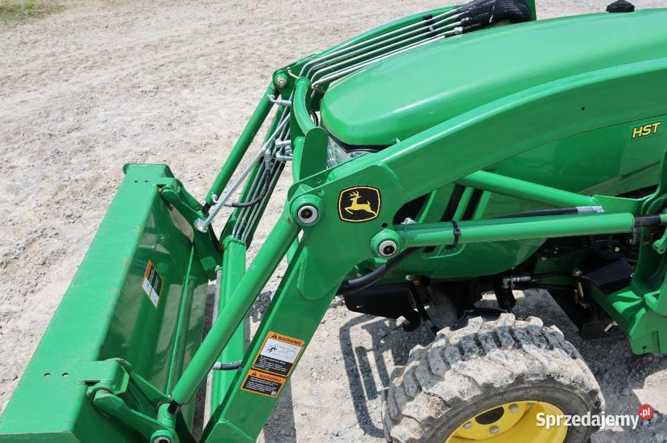 Traktor ogrodowy John deere 2520 tur koparka i Tarnowo