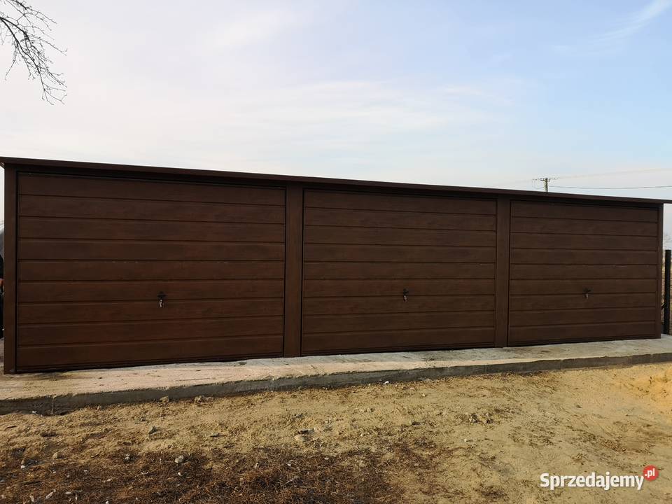 Wszystkie wymiary garaż garaże blaszane Brodnica