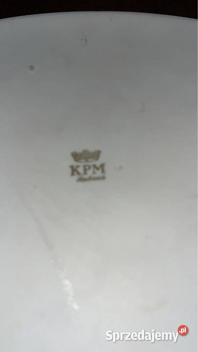 Patera KPM Germany Krister Porcellanmanufajtur Gdańsk