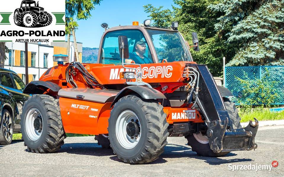 Ładowarka teleskopowa MANITOU MLT 627 T 2010