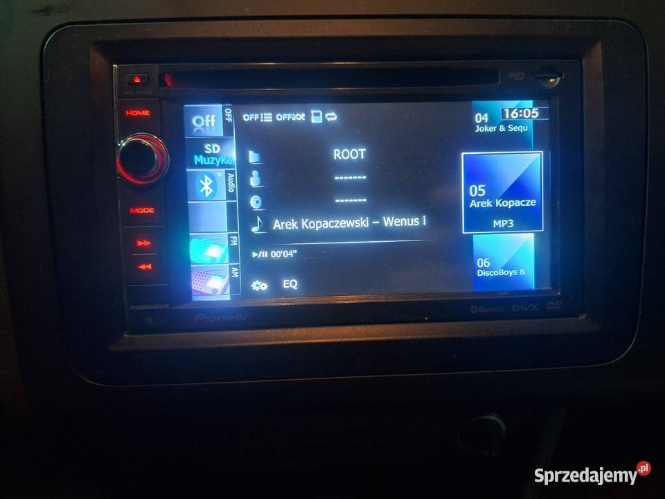 Radio pioneer gps Płońsk sprzedam