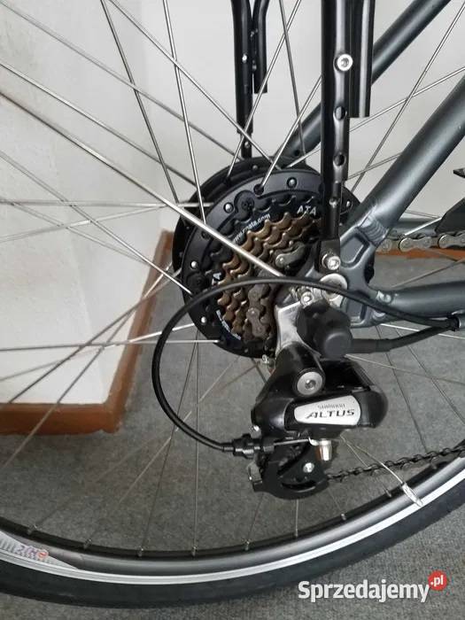 E Bike turystyczny meski Elektryczne śląskie Janów