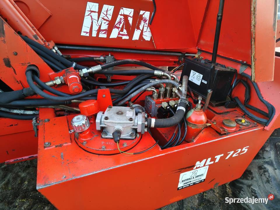 Manitou MLT 725 ładowarka teleskopowa 728 i 628 Uniejów