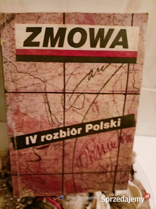 Zmowa czwarty rozbiór Polski książki Warszawa Książki naukowe i popularnonaukowe mazowieckie sprzedam