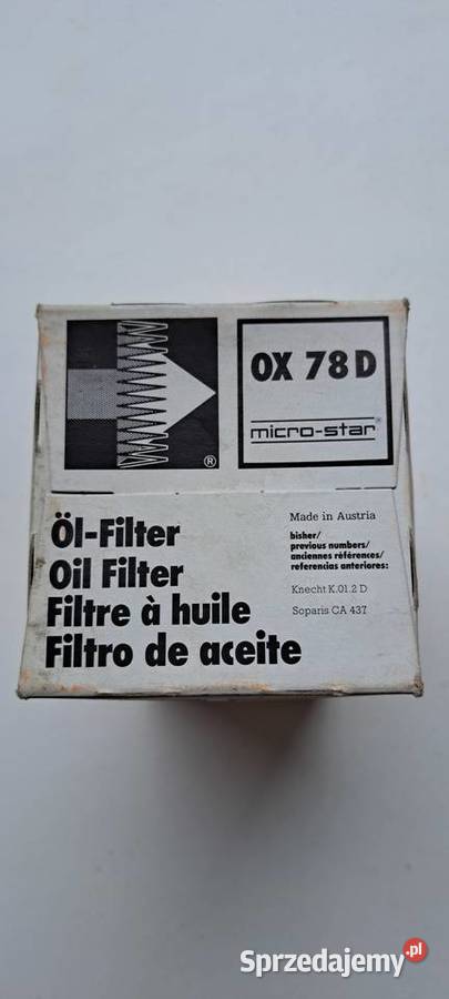 Filtr oleju Mercedes W123 T1 kaczka silniki Luzino sprzedam