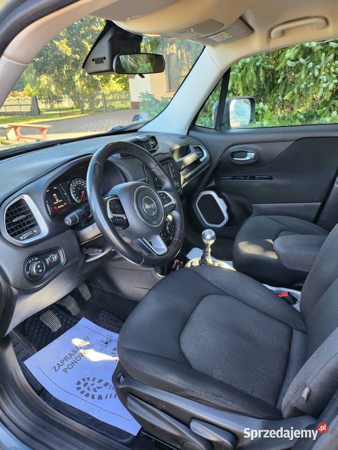JEEP RENEGADE 16 Benzyna 110 S 1 WŁ bezwyp wielkopolskie Ostrów Wielkopolski sprzedam