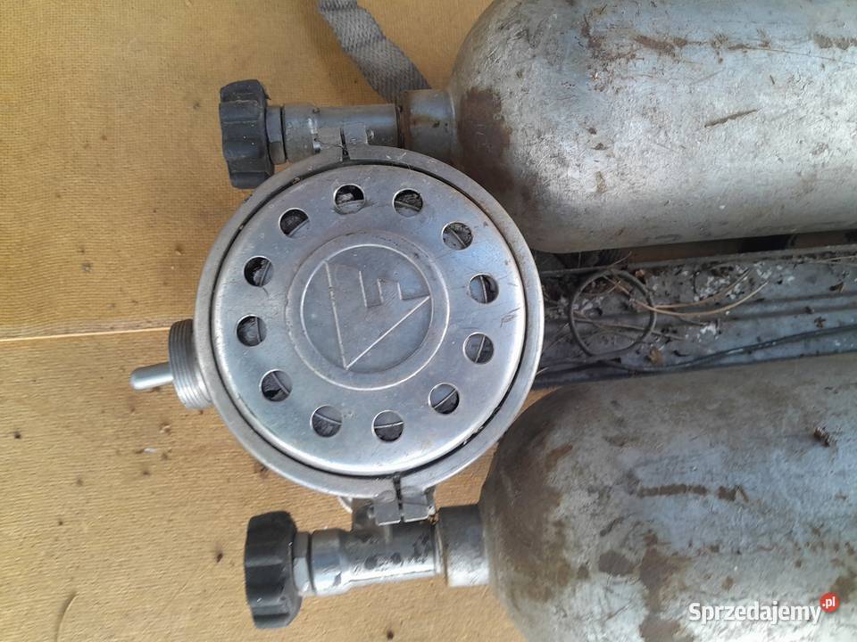 Podwójna butla tlenowa PRL Świerzawa sprzedam