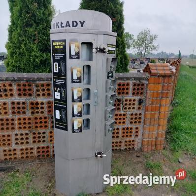 Sprzedam biznes zniczomaty automaty do wkładów
