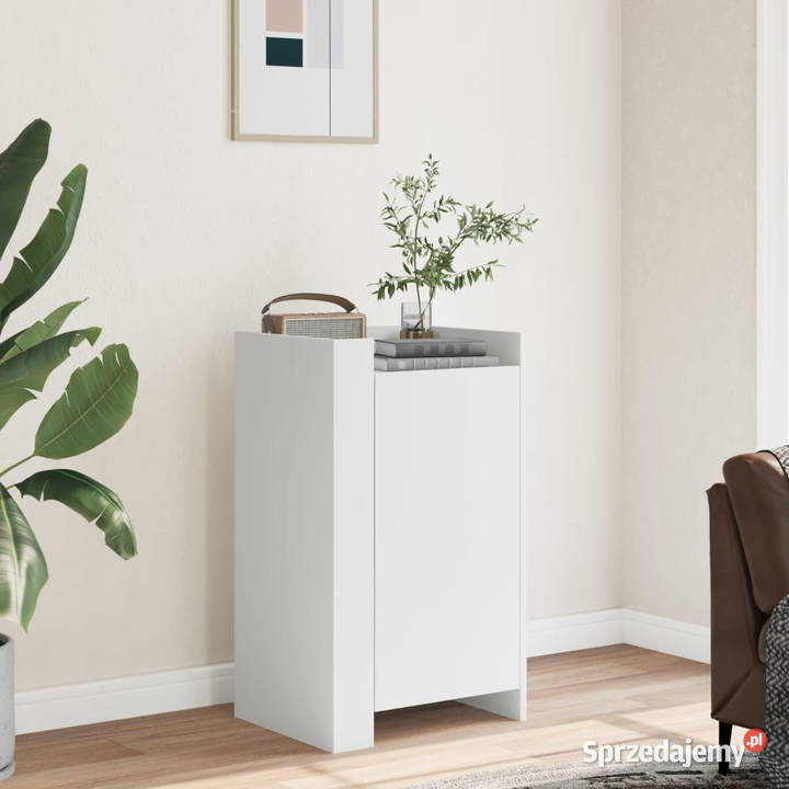 Szafka biała 45x35x75 materiał drewnopochodny