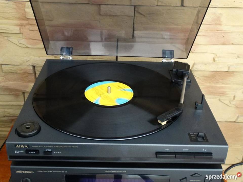 Gramofon Aiwa PXED9 automat przedwzmacniacz Jasło