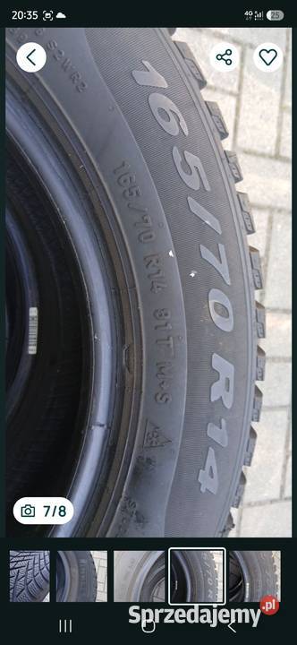 Opony 1657014 zimowe Pirelli zima Zielona Góra