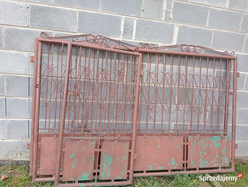 Brama z furtką Biała Rawska