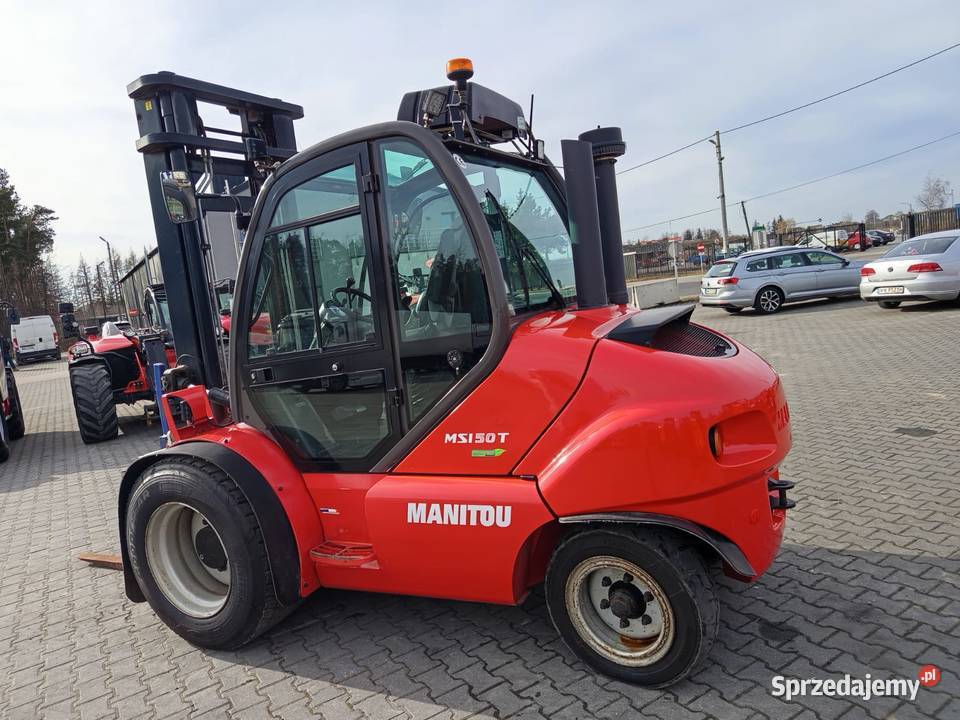 Wózek widłowy terenowy Manitou MSI 50 T diesel Józefów
