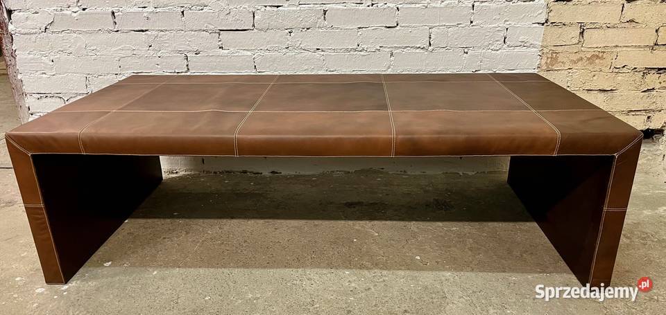 Ławasiedzisko z ekoskóry w kolorze brązowym sprzedam