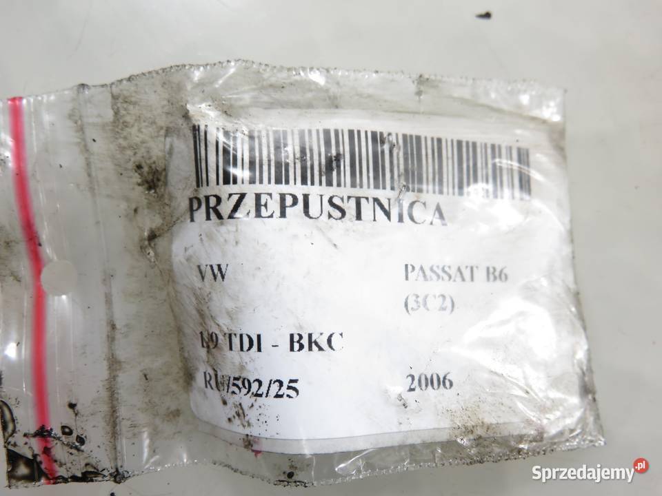 PRZEPUSTNICA VW PASSAT B6 3C2 19 TDI 03G128063C sprzedam