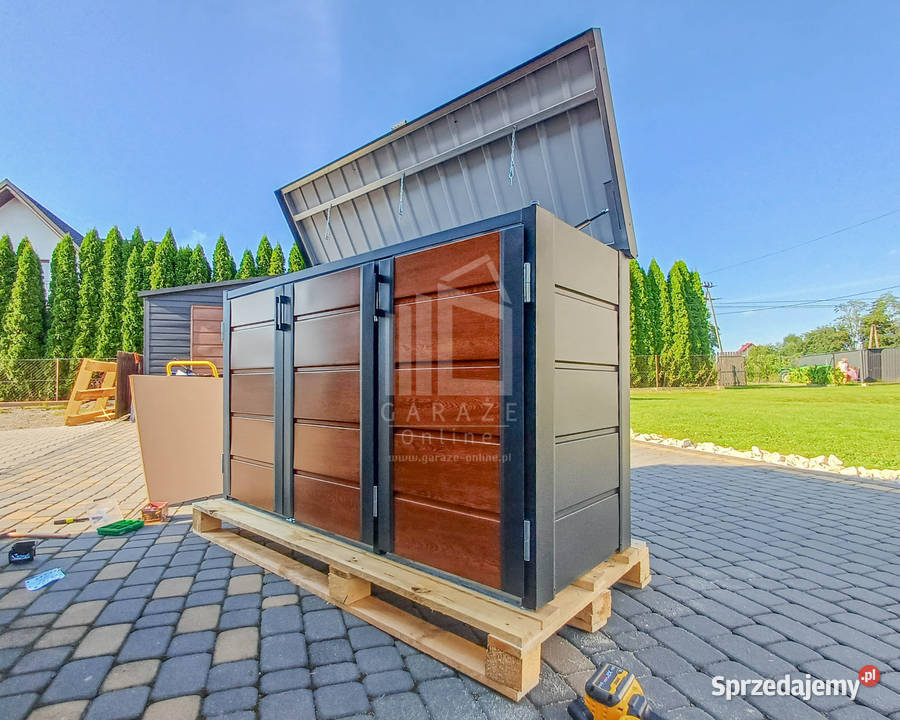 Zabudowa koszy na śmieci wiata obudowa Pozostałe Inowrocław