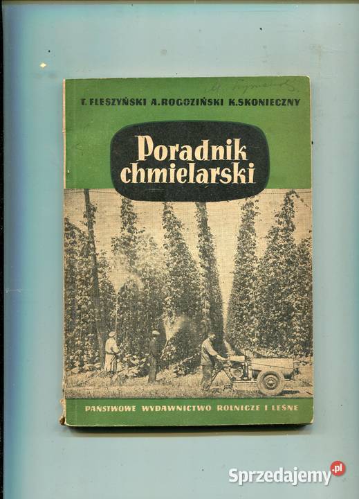 Poradnik chmielarski Flesztyński Rogoziński Szczecin