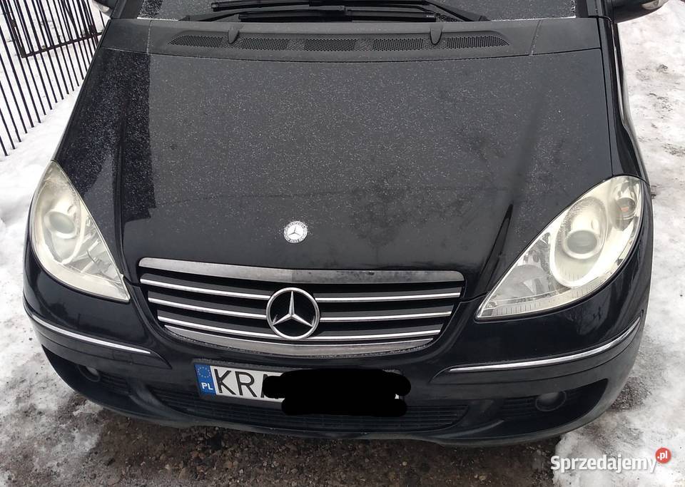 Sprzedam Mercedes klasa A W169 15 95 2006r czarny Klasa A Wola Filipowska