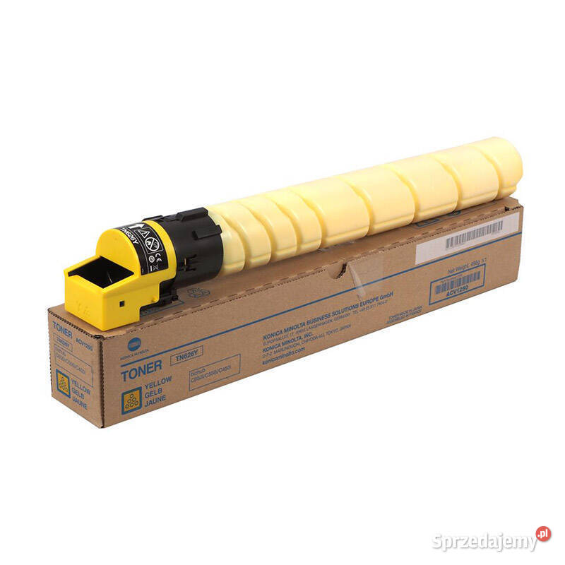 KonicaMinolta TN626Y yellow toner oryginalny laserowa