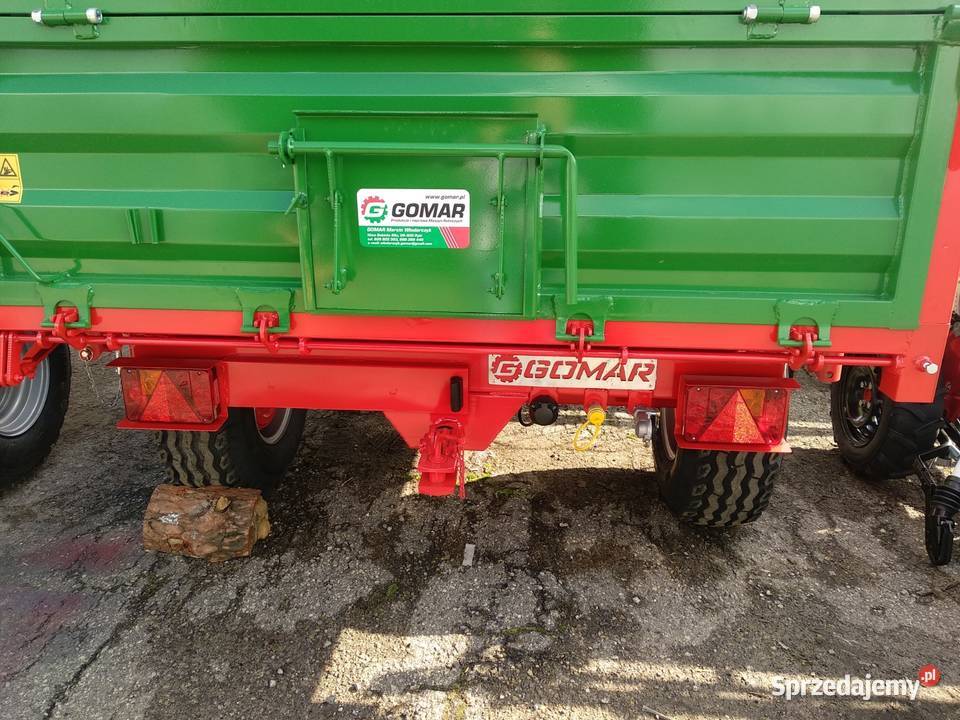 Przyczepa rolnicza dwuosiowa 7 t Model GPT107 Miechów