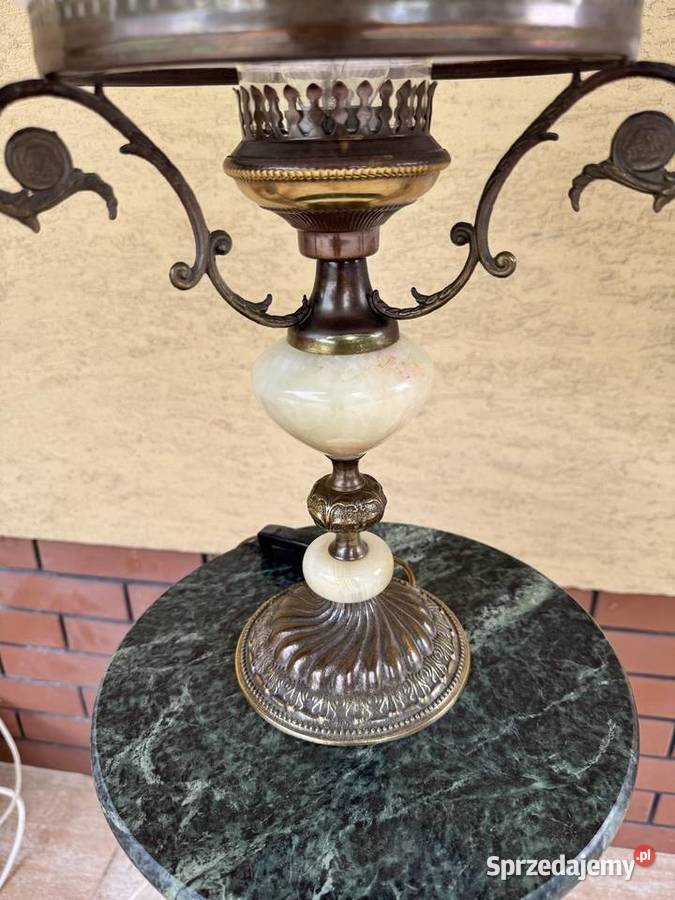 Lampa stołowa nocna stylowa na biurko lampka Garwolin