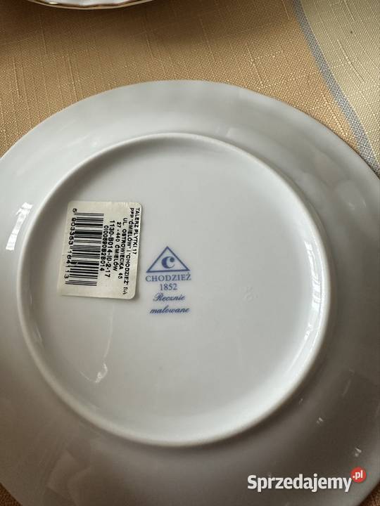 Porcelana Chodzież na 8 osób złota linia Iwona sprzedam