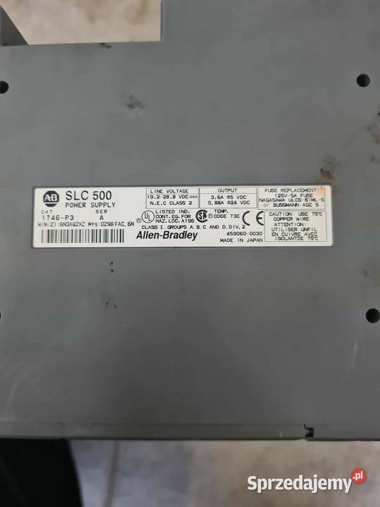 Allen Bradley SLC 500 Bratoszewice