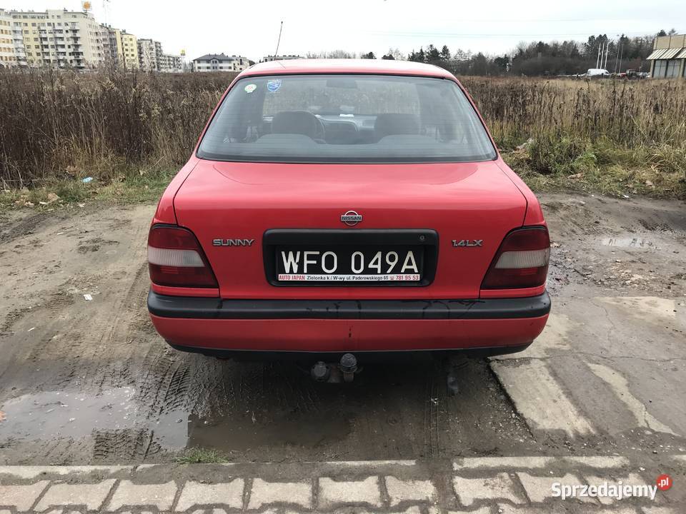 Nissan Sumny 14 16V salon polska Warszawa