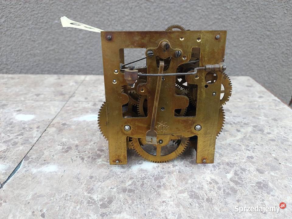 683 Mechanizm starego zegara ściennego Junghans pomorskie Tczew