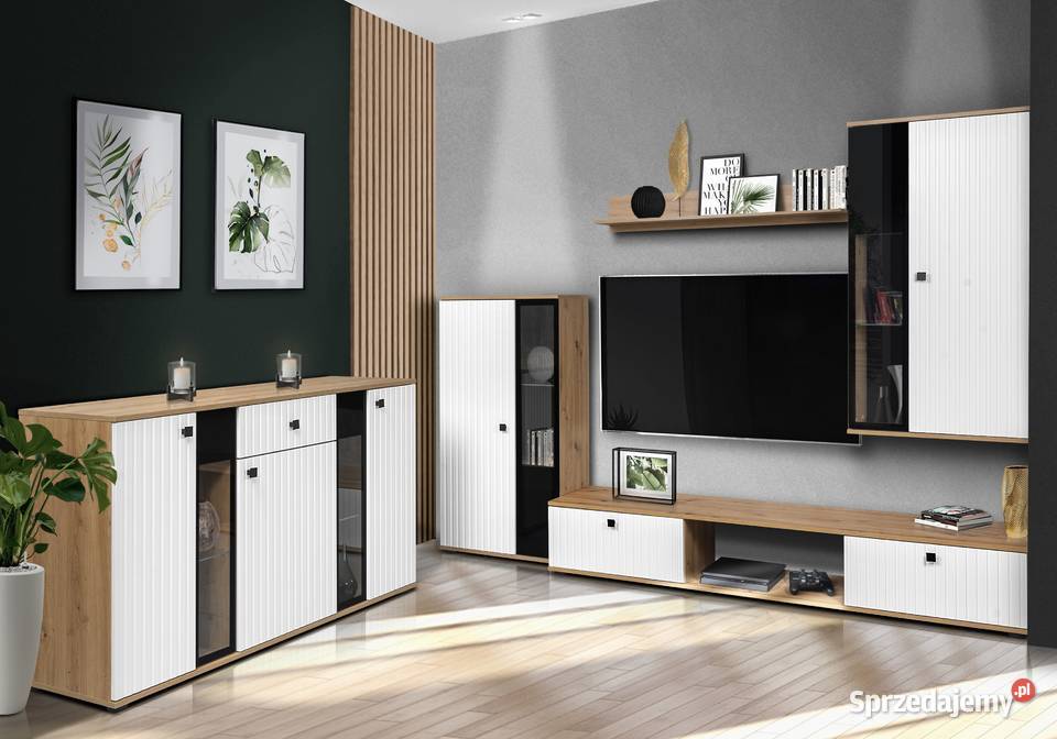 Meblościanka komoda Salsa MDF Lamel Do salonu Kutno sprzedam